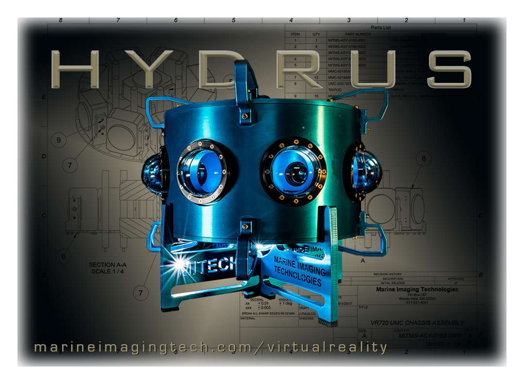 La start-up MITech sort Hydrus VR, une caméra sous-marine pour la réalité  virtuelle